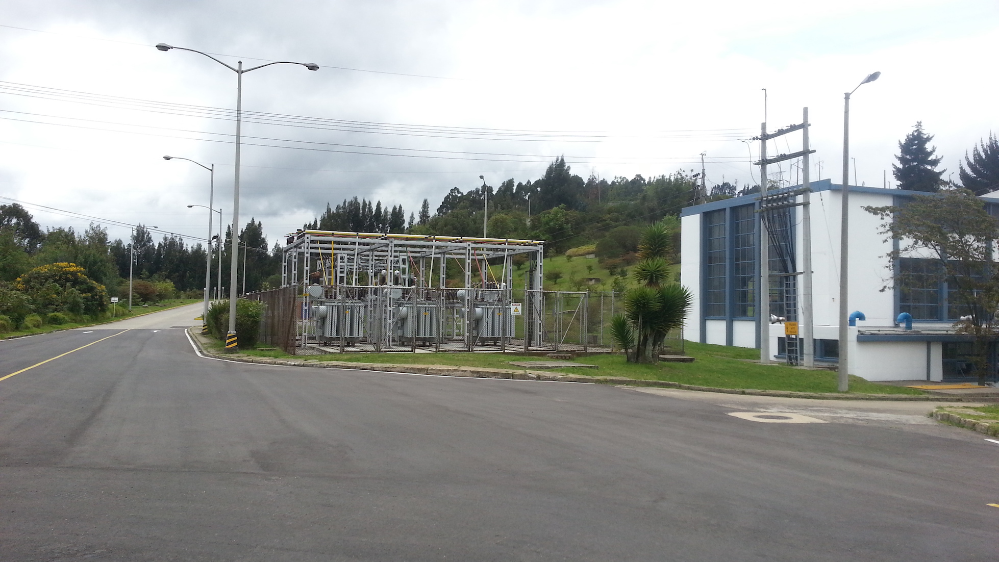 Estación eléctrica